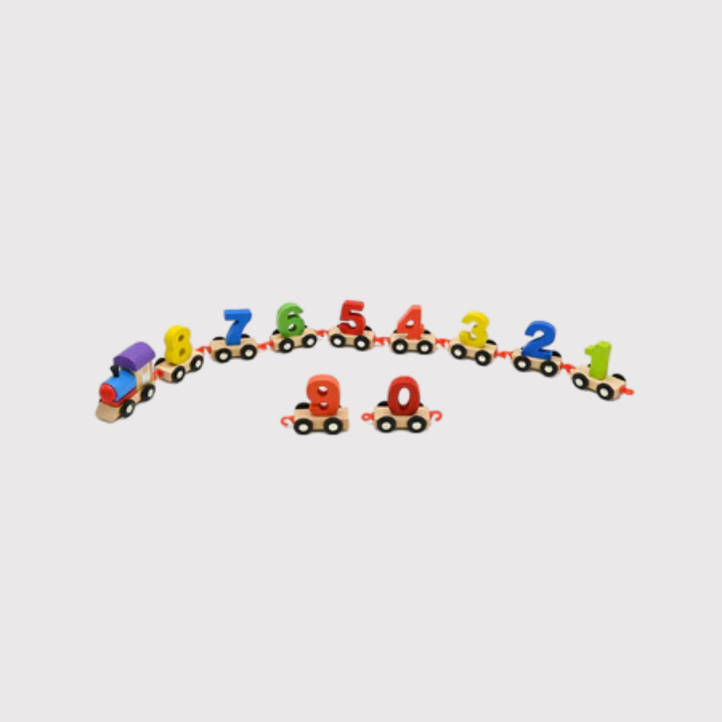 Digital Train Number Learning Toy - Educational Set
