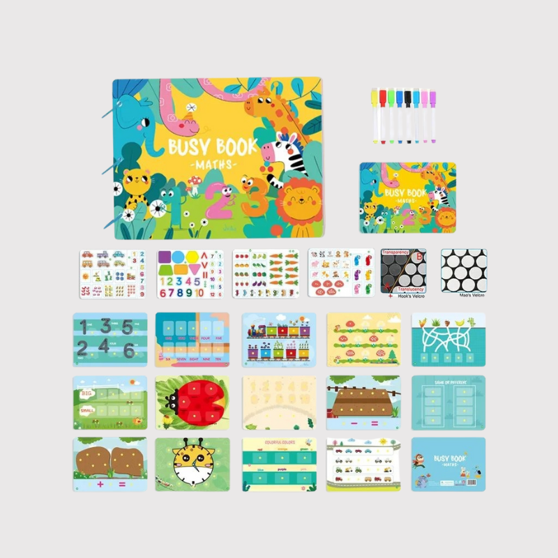 Busy Book Educational Toy | Animal Cognition Activity Book