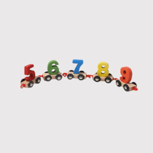 Digital Train Number Learning Toy - Educational Set