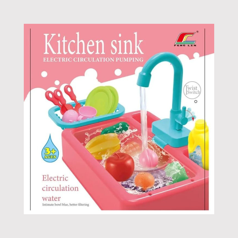 Kitchen Sink Toy | Electric Water Circulation Play Set