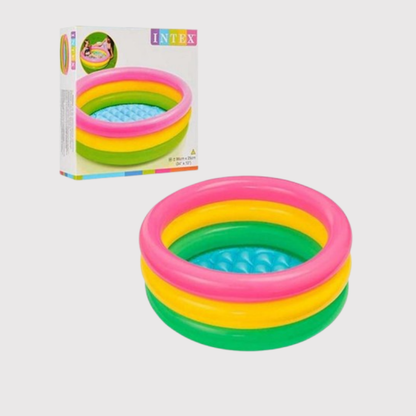 INTEX Sunset Glow Kids Inflatable Swimming Pool  | Outdoor Water Play