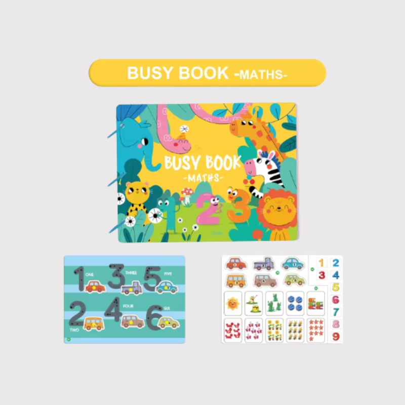 Busy Book Educational Toy | Animal Cognition Activity Book
