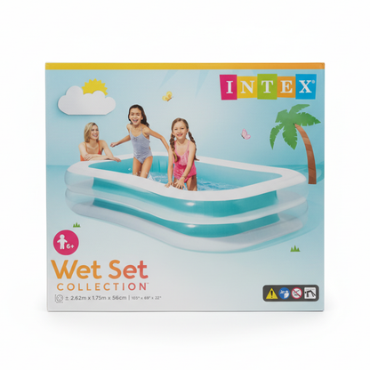 INTEX Sunset Glow Kids Inflatable Swimming Pool  | Outdoor Water Play