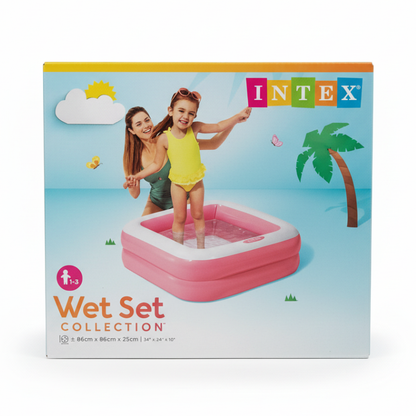 INTEX Sunset Glow Kids Inflatable Swimming Pool  | Outdoor Water Play