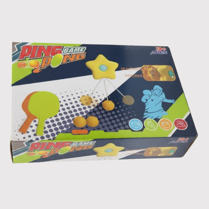 Kids Ping Pong Game Set – Star Launcher & Paddle Ball Toy for Boys & Girls