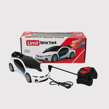 Limit Spray Truck Rechargeable Remote Control Car - RC Sports Car with Mist Effect