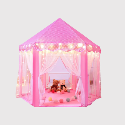 Pink Princess Castle Tent for Kids